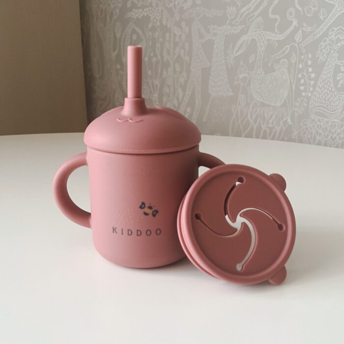 Drink and snack cup Pink