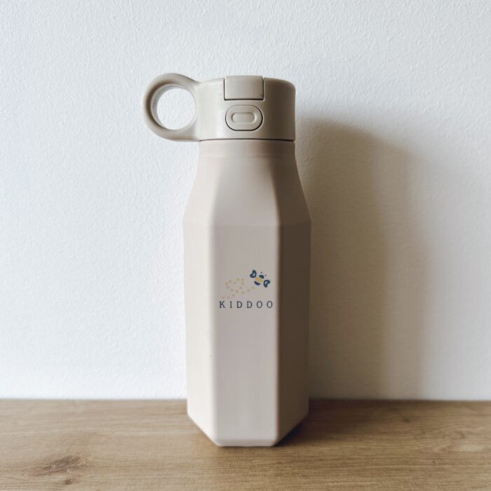 Water bottle 350ml beige