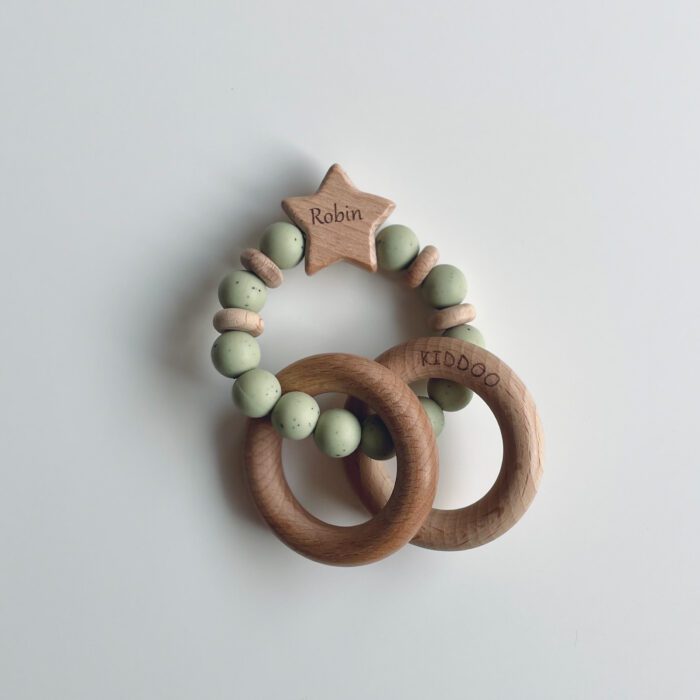 Personalized Teether Olive