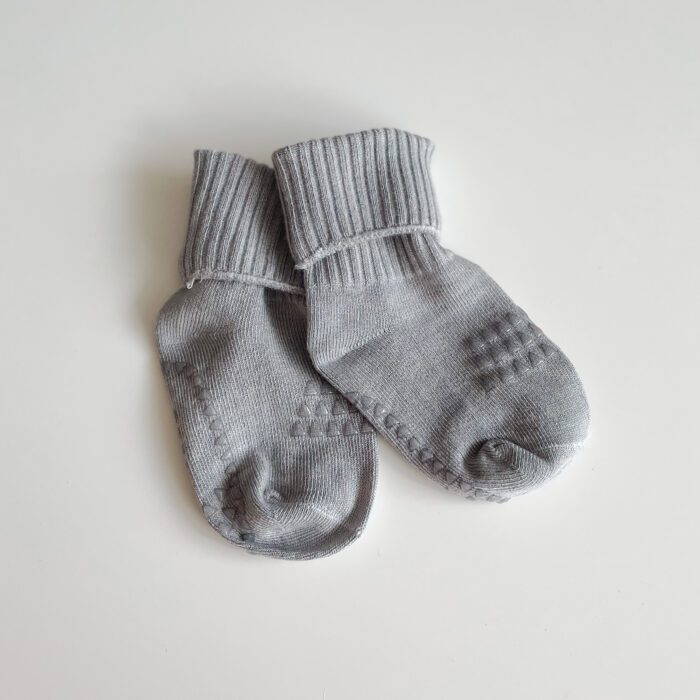 Bambussokid Gray 6-12m